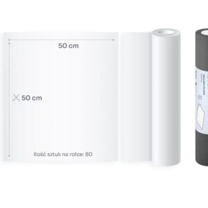 laminovaný podklad UNIVEL PLUS 2x hedvábný papír 1x fólie 50cm x 50m Černá